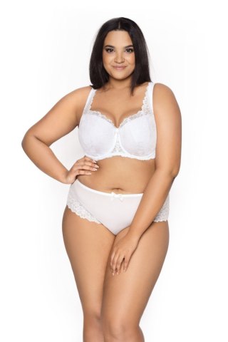 Biustonosz push up Biustonosz Usztywniany Model Carmela Big M-053/22 White - Mat