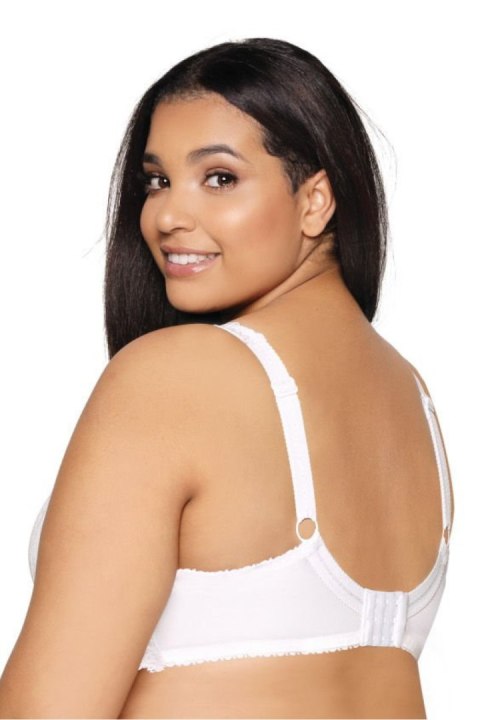 Biustonosz push up Biustonosz Usztywniany Model Carmela Big M-053/22 White - Mat