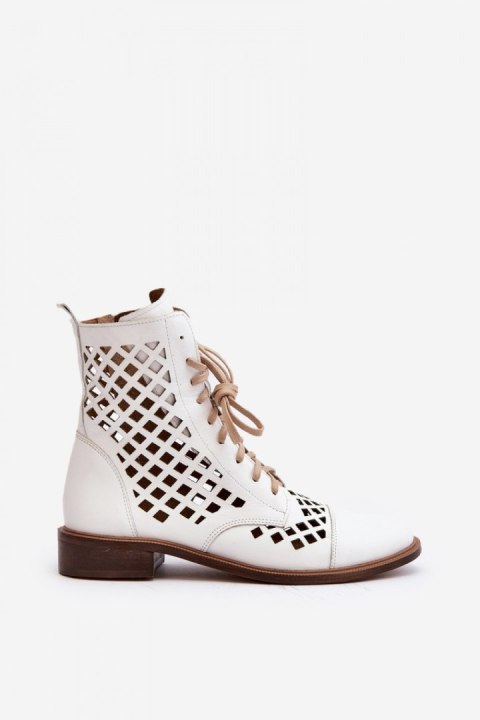 Botki Model Zazoo 2695/003 White - Step in style